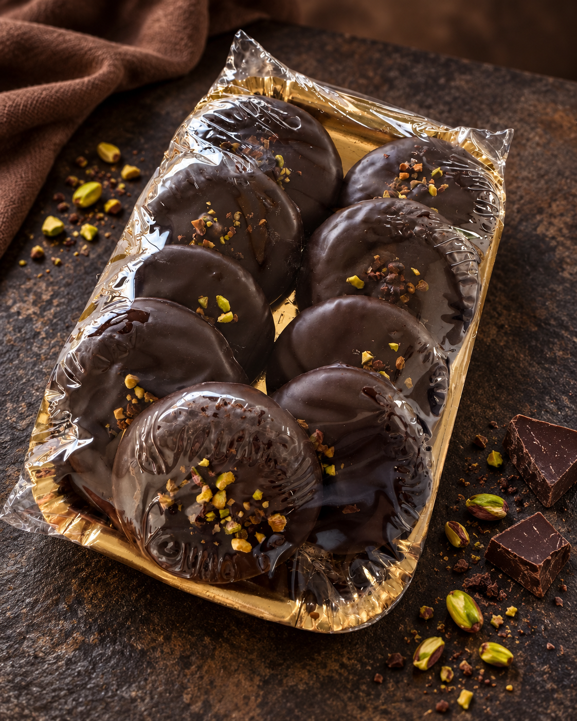 Rame di Napoli ripiene di crema al cioccolato – Confezione siciliana