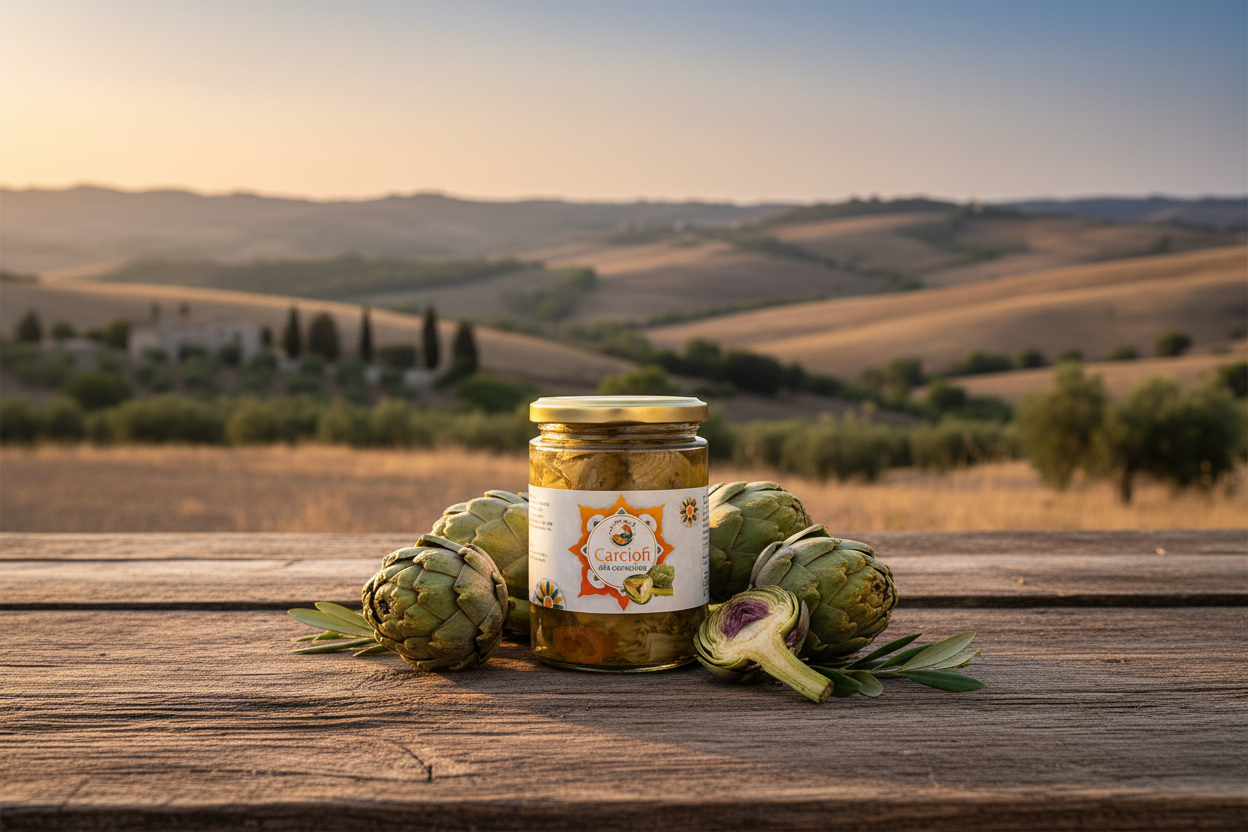 Carciofi alla Contadina con olio EVO