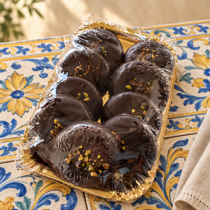Rame di Napoli ripiene di crema al cioccolato – Confezione siciliana
