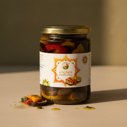 Grigliata di Verdure Siciliane con Olio EVO