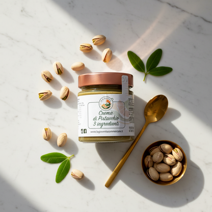 Crema al Pistacchio Verde Siciliano 50% – 3 Ingredienti
