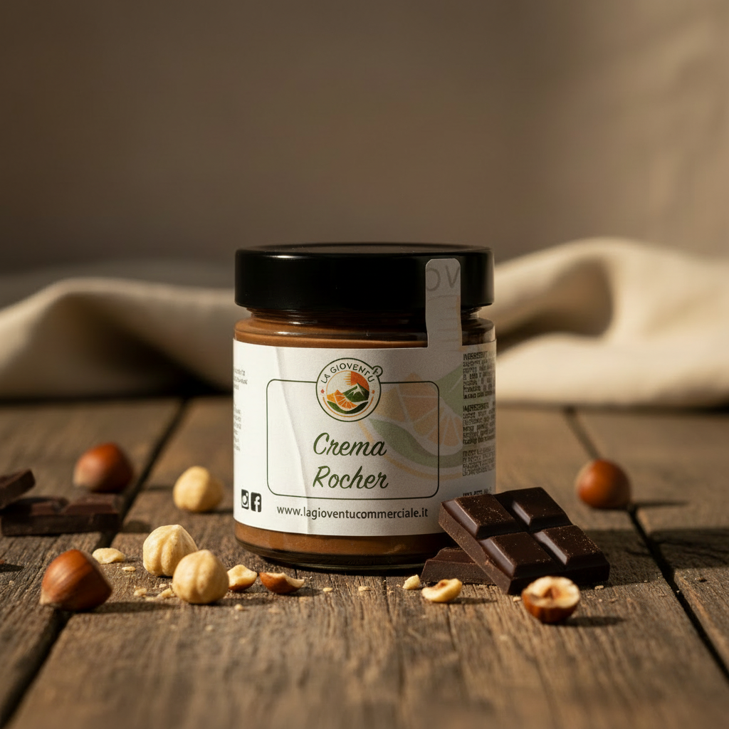 Crema Spalmabile alla Nocciola 35% Croccante