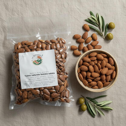 Mandorle Siciliane Tostate e Salate