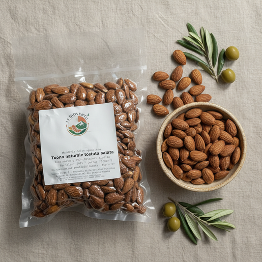 Mandorle Siciliane Tostate e Salate