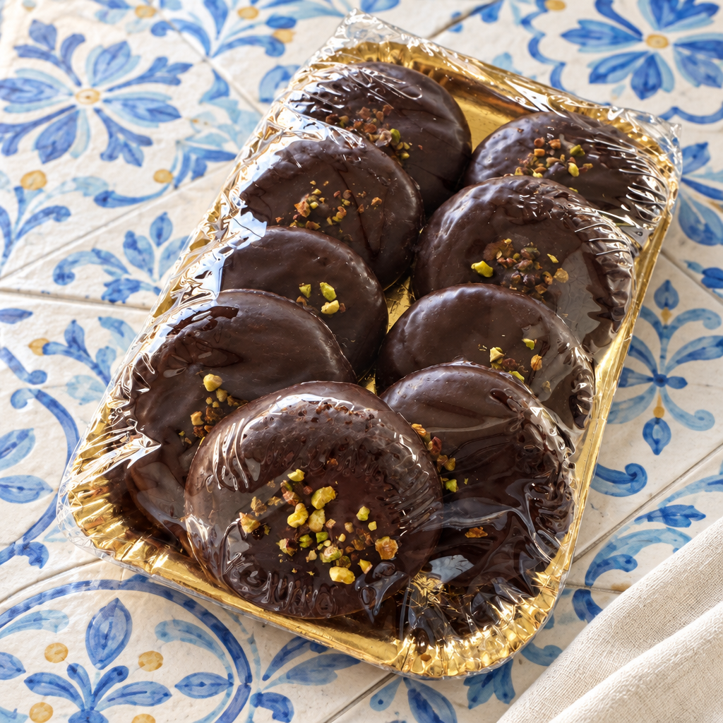 Rame di Napoli ripiene di crema al cioccolato – Confezione siciliana