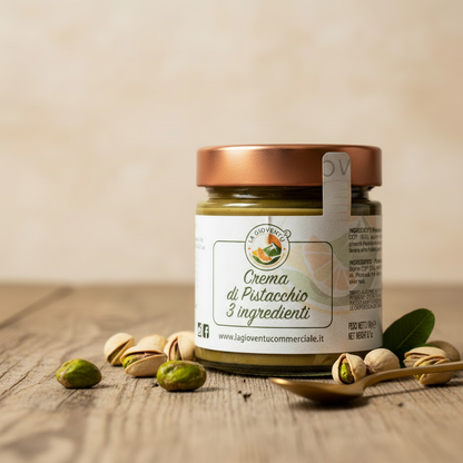 Crema al Pistacchio Verde Siciliano 50% – 3 Ingredienti