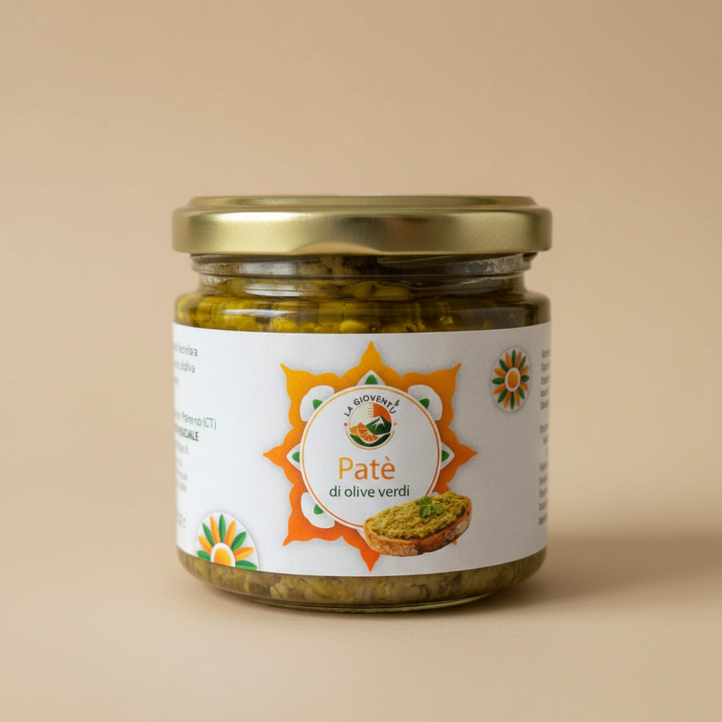 Paté di Olive Verdi Nocellare dell’Etna