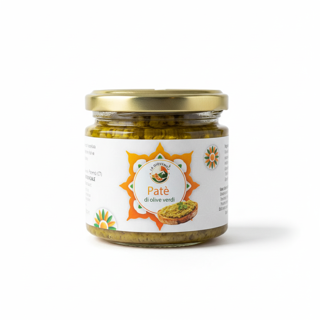 Paté di Olive Verdi Nocellare dell’Etna