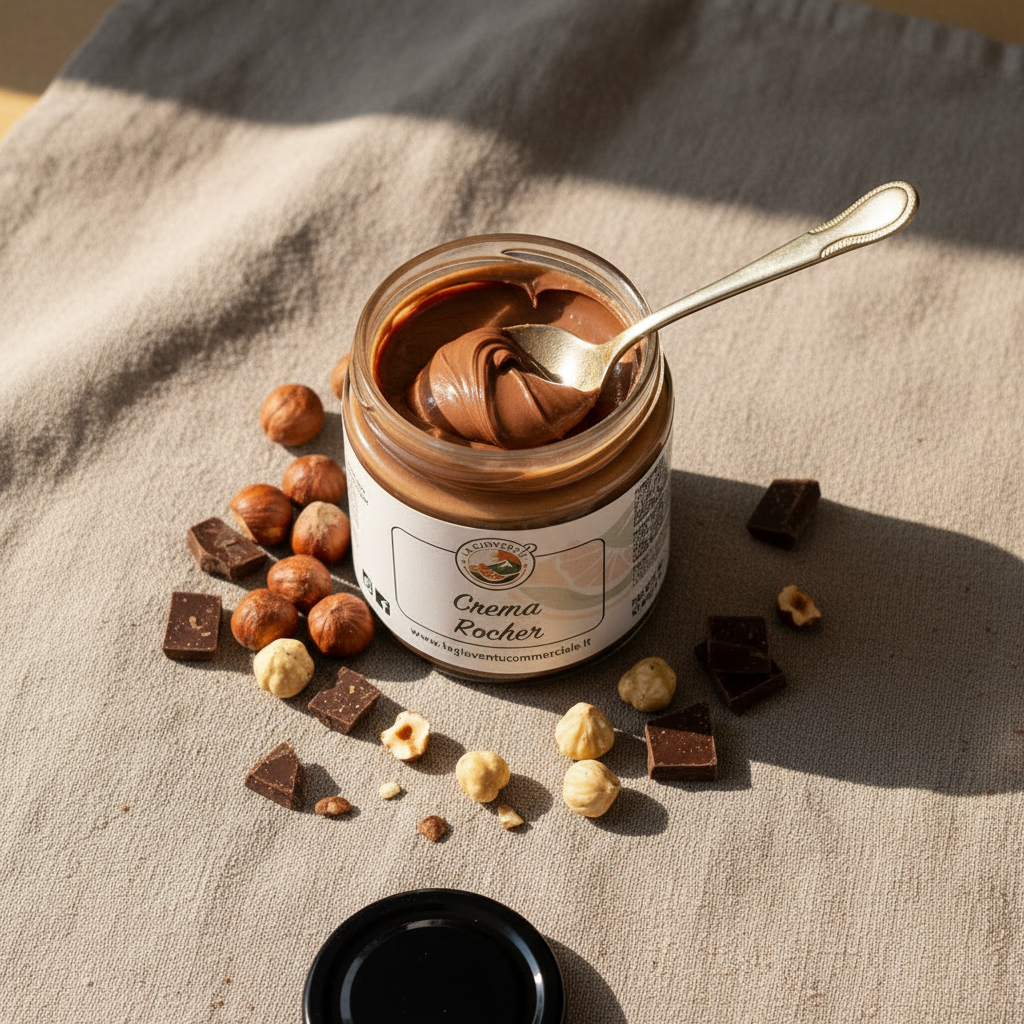 Crema Spalmabile alla Nocciola 35% Croccante