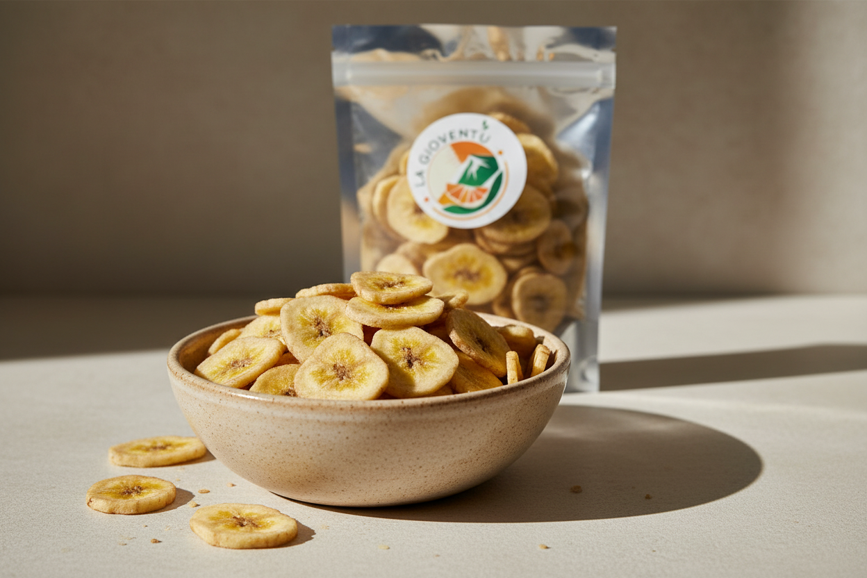 Banana Chips Disidratate - 90 gr