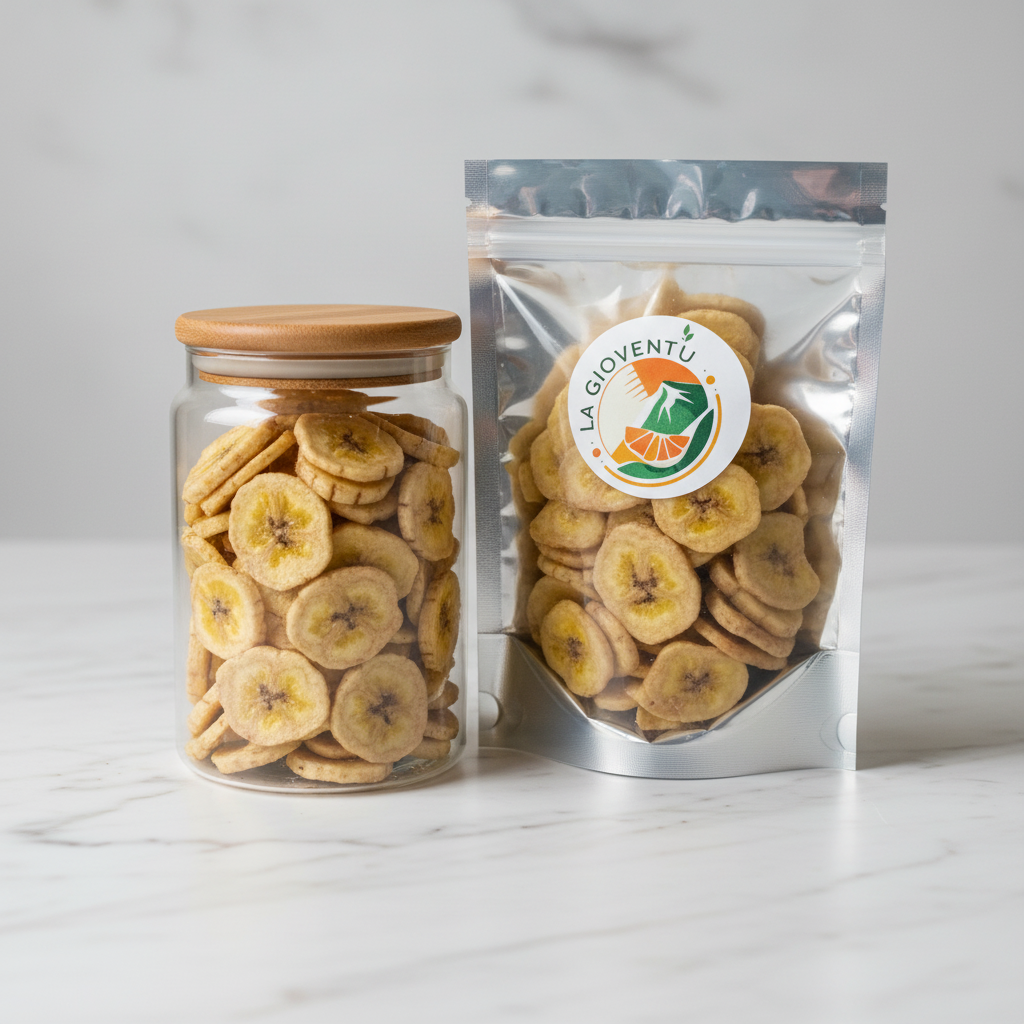 Banana Chips Disidratate - 90 gr