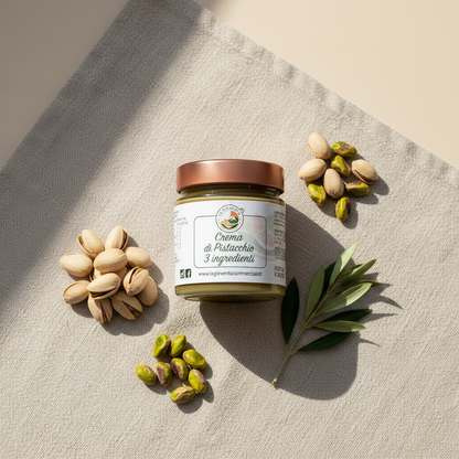 Crema al Pistacchio Verde Siciliano 50% – 3 Ingredienti