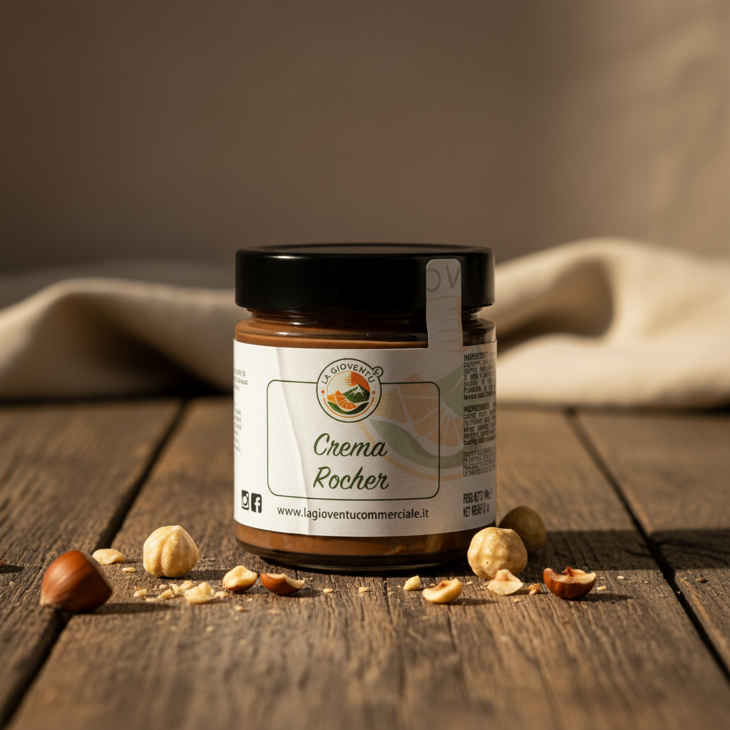 Crema Spalmabile alla Nocciola 35% Croccante