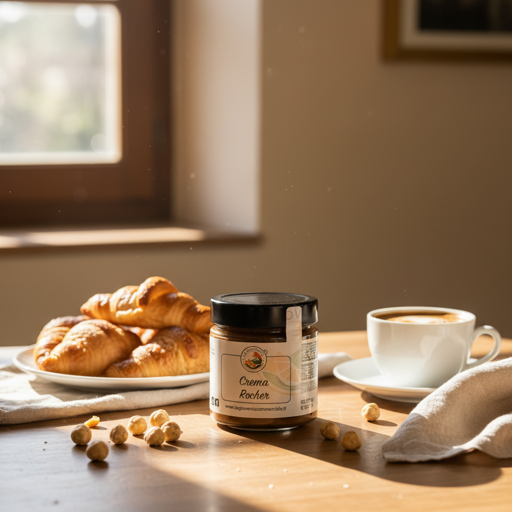 Crema Spalmabile alla Nocciola 35% Croccante