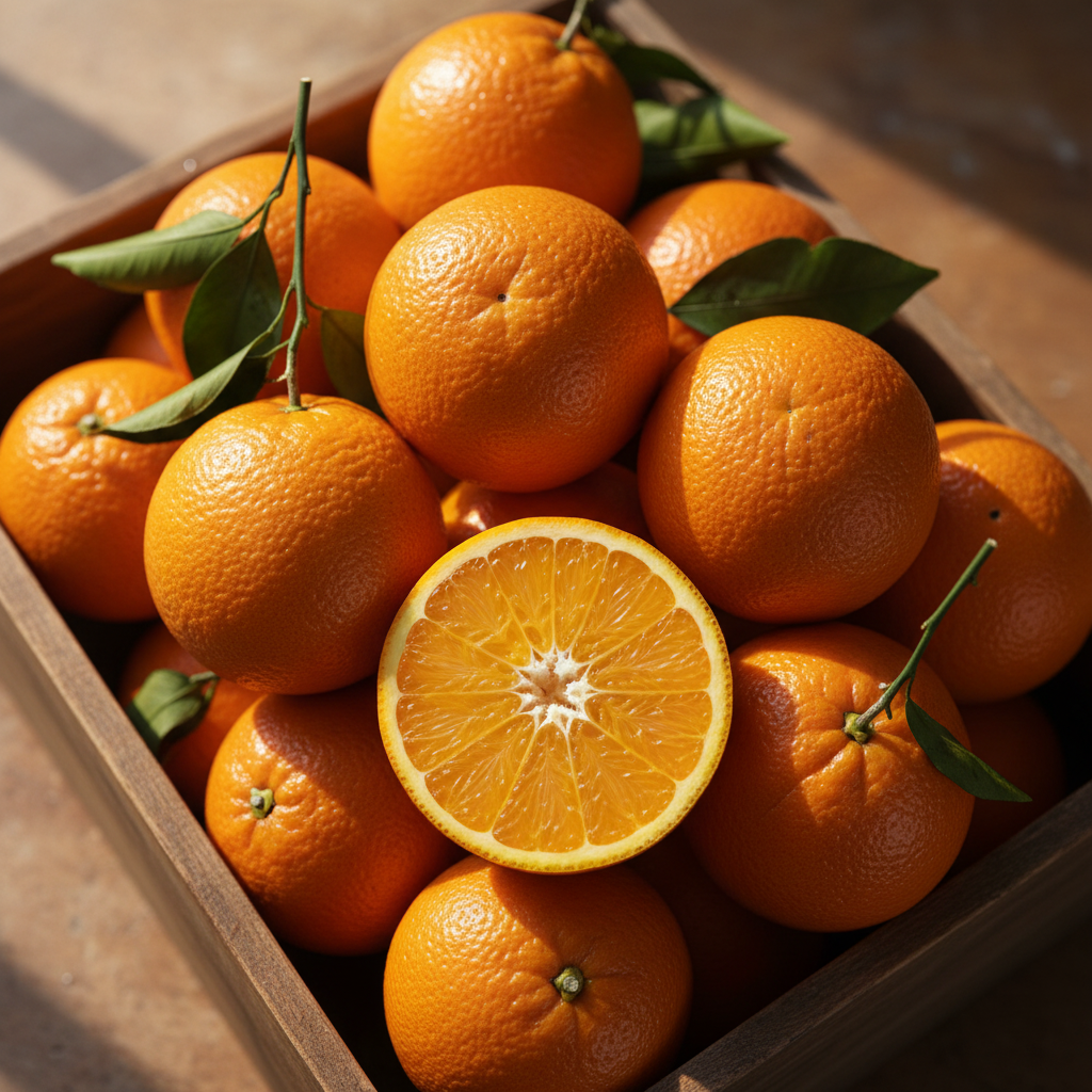 Arance Navel in Cassa - Fresche