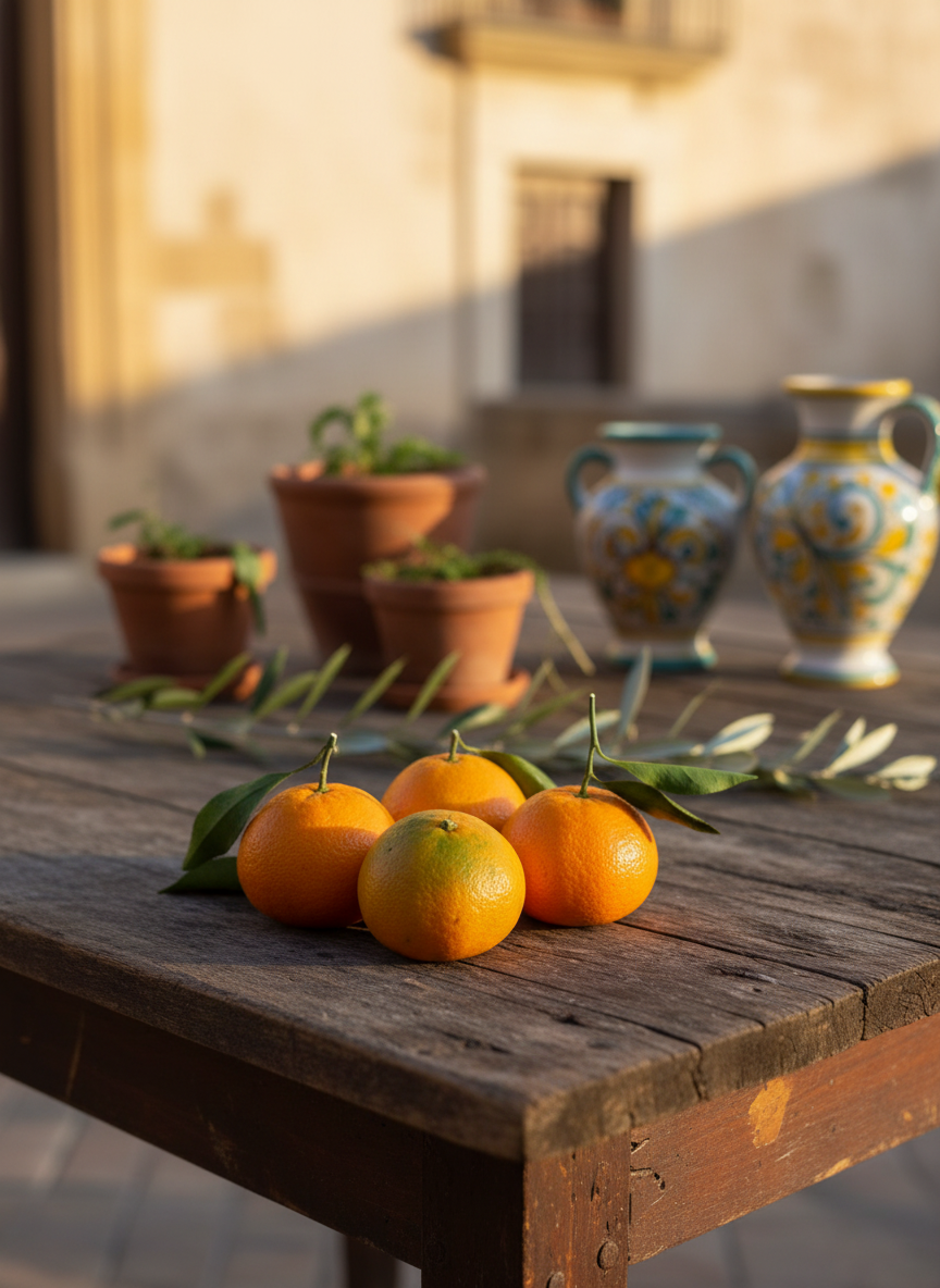 Clementine Ambientazione Rustica