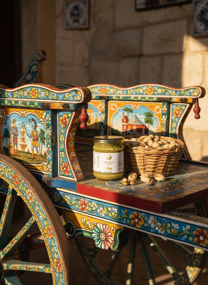 Crema con carretto siciliano