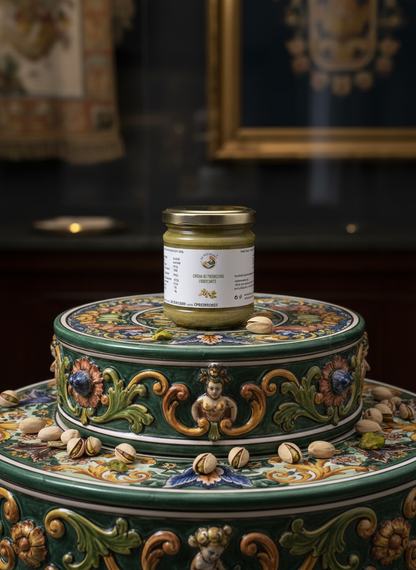 Crema con ceramiche pregiate