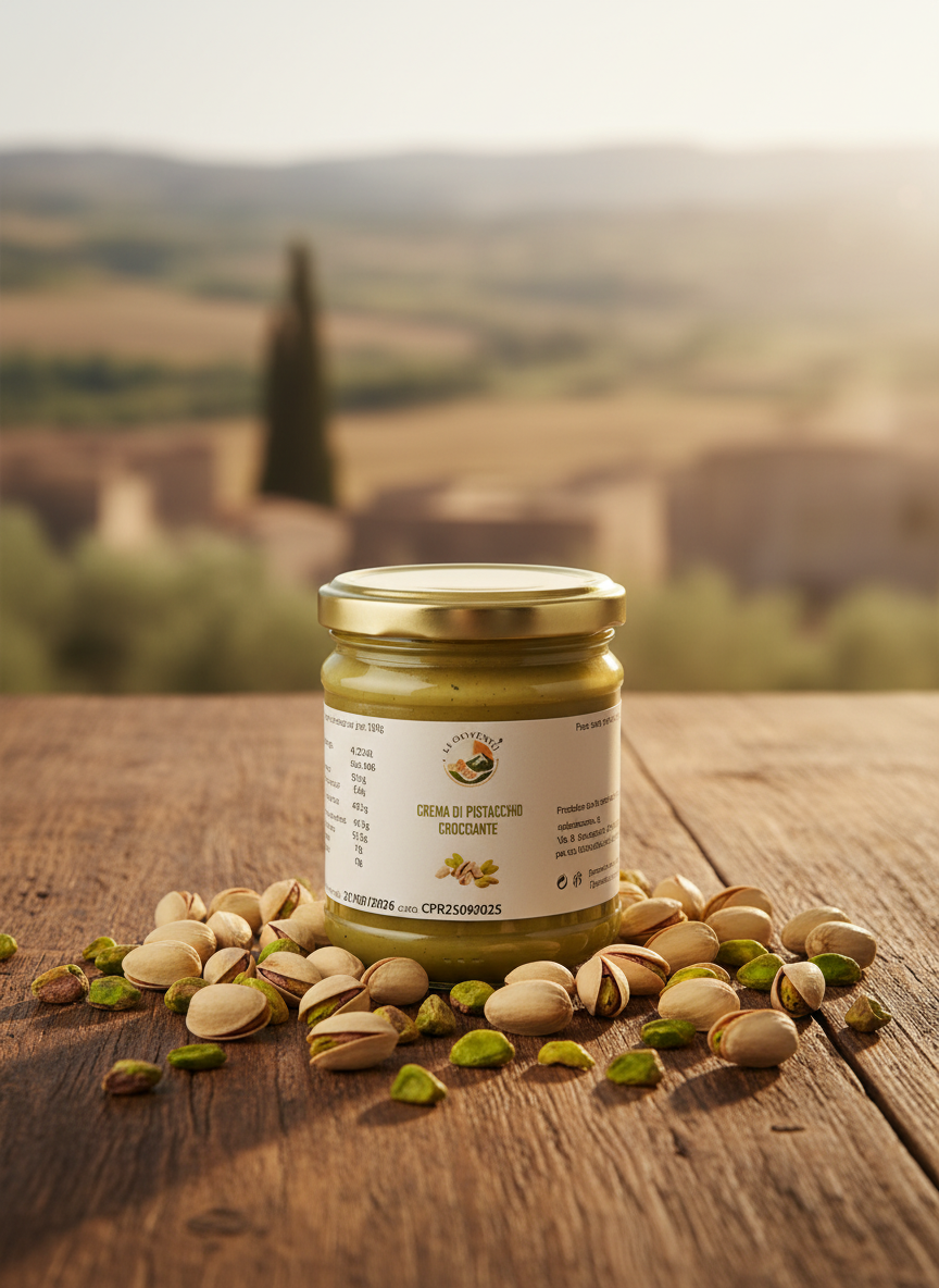 Crema di pistacchio rustica
