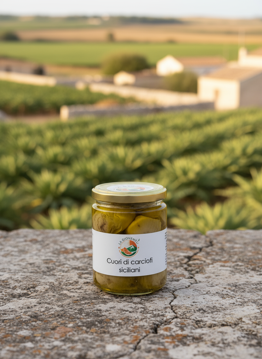 Cuori di Carciofi - campagna siciliana