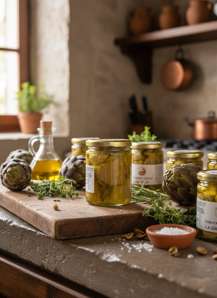 Cuori di Carciofi - cucina rustica