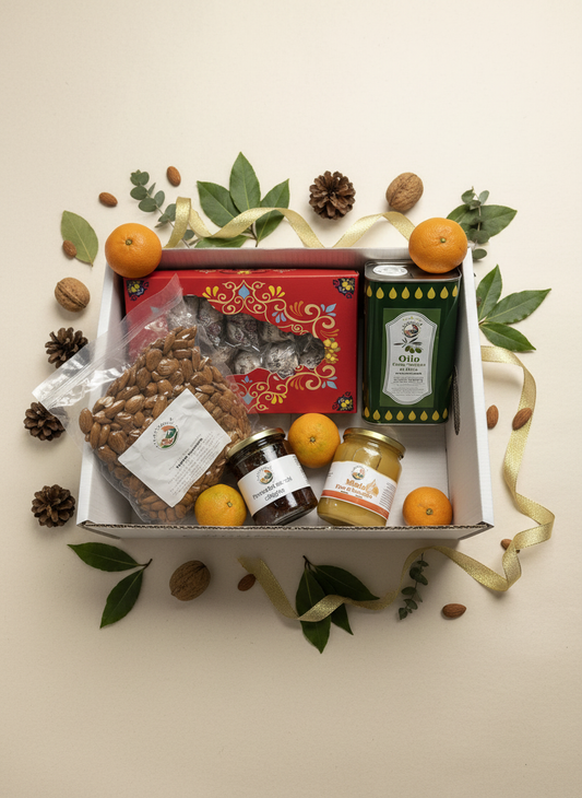 Gift Box Flat Lay