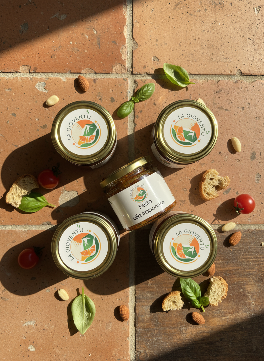 Pesto alla Trapanese - Vista dall'alto