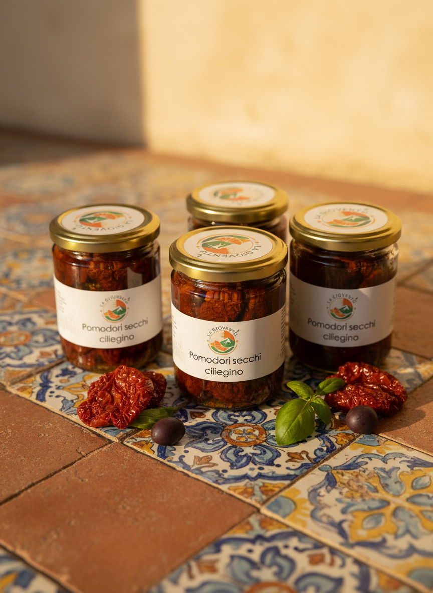 Pomodori Secchi Ciliegino - Variante 3
