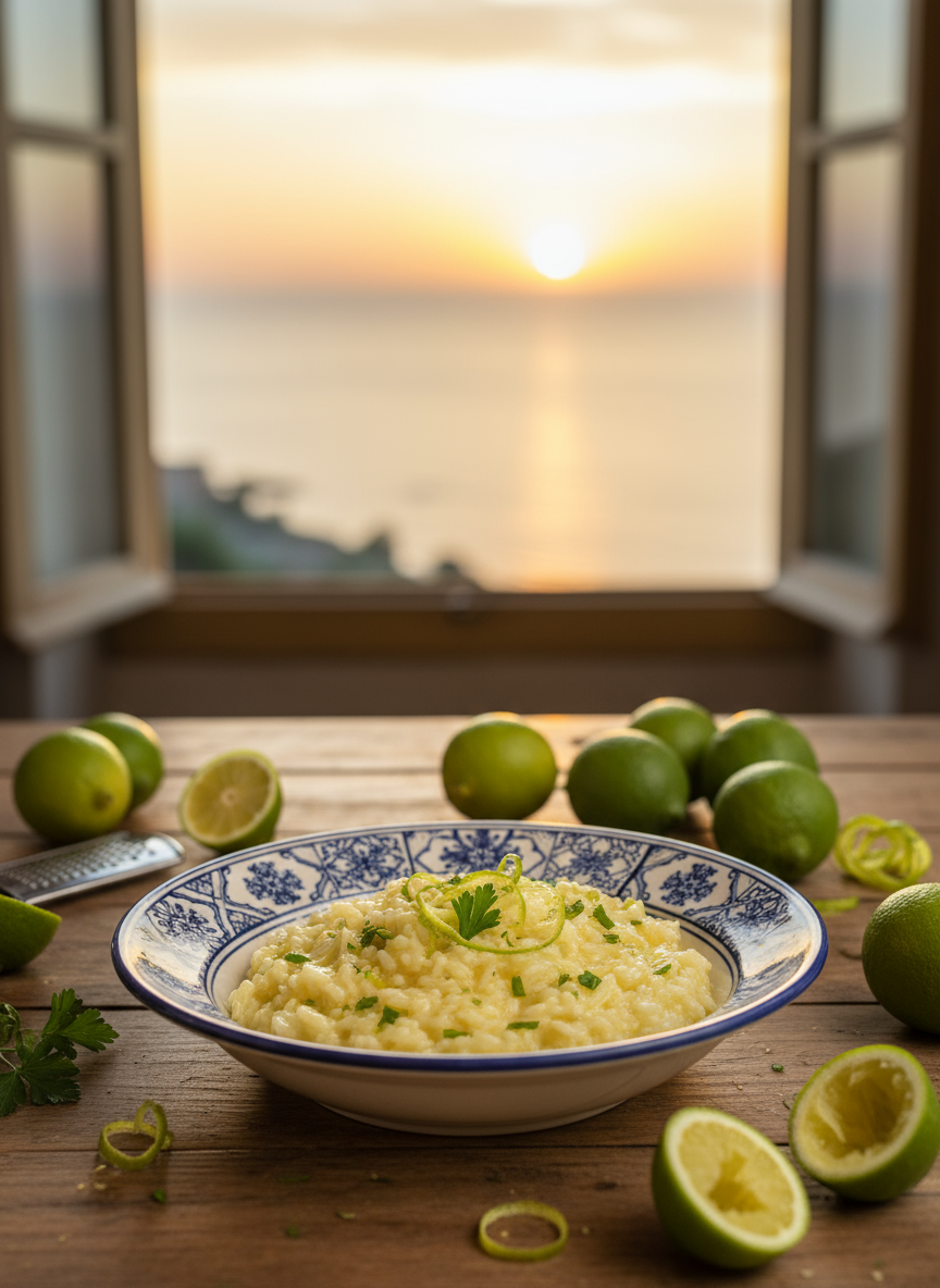 Risotto con limoni - costa